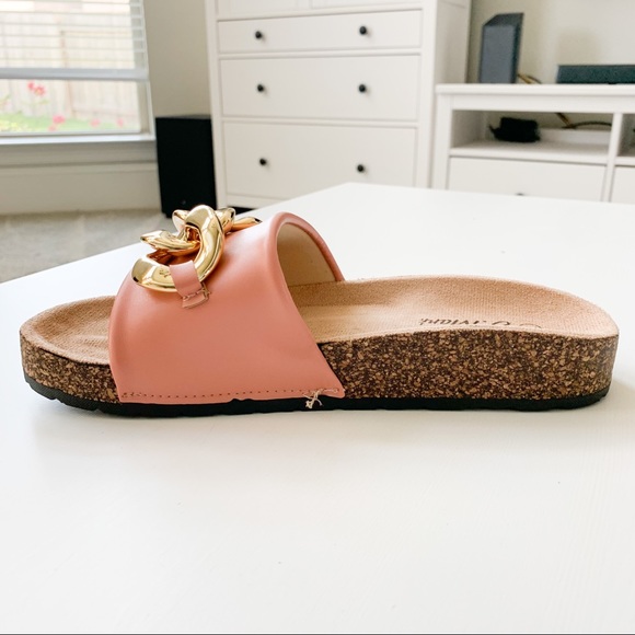 J.Mark Blush Sandal with Chain Urban-34 - Picture 3 of 8